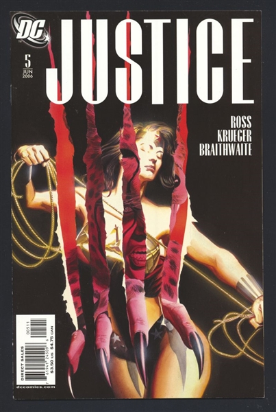 Justice #5 FN Alex Ross 2006 DC Comic Book
