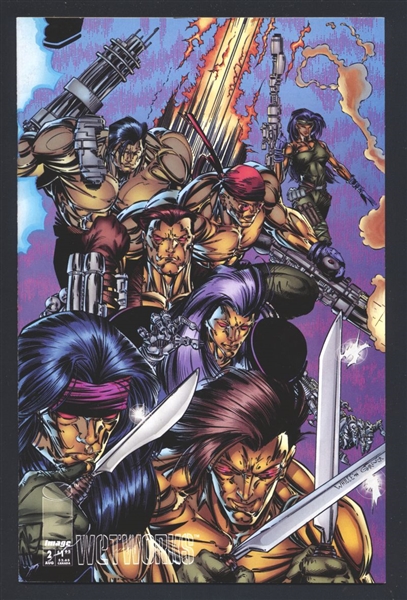 Wetworks #2/A VF Whilce Portacio Variant 1994 Image Comic Book