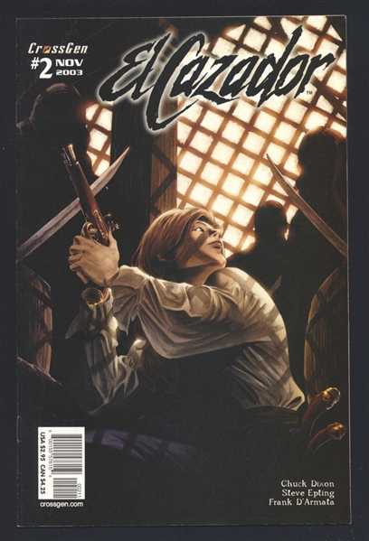 El Cazador #2 VF Pirates Steve Epting 2003 CrossGen Comic Book