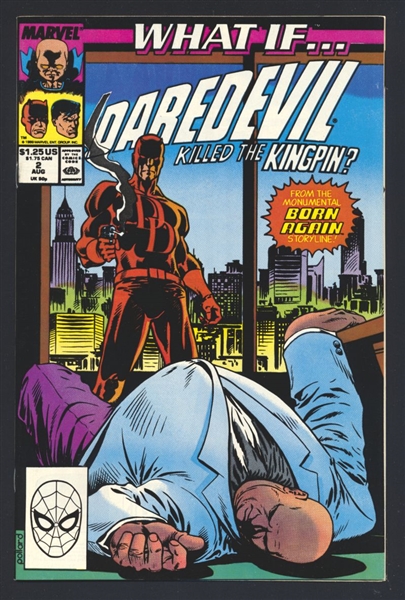 What If…? (V2) #2 NM Daredevil Killed Kingpin 1989 Marvel Comic Book