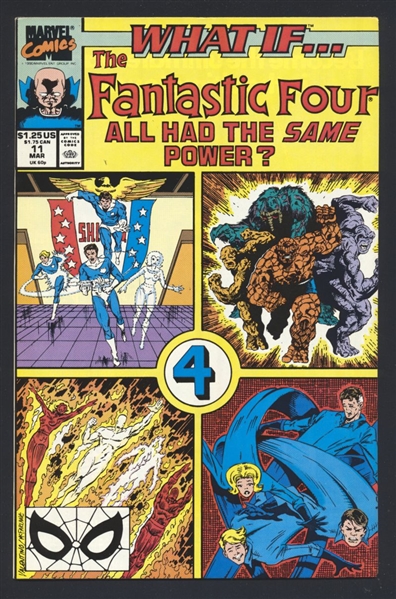 What If…? (V2) #11 NM Fantastic Four 1990 Marvel Comic Book