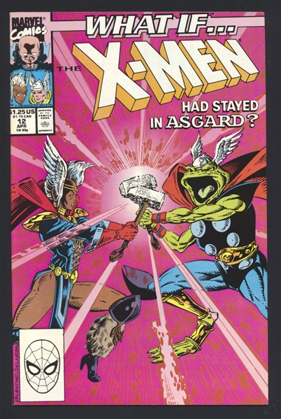 What If…? (V2) #12 NM X-Men In Asgard 1990 Marvel Comic Book