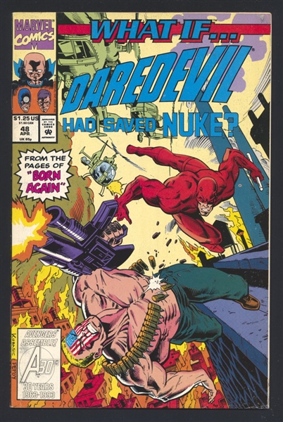 What If…? (V2) #48 VF Daredevil Saved Nuke 1993 Marvel Comic Book