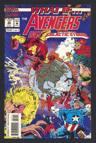 What If…? (V2) #55 FN Avengers 1993 Marvel Comic Book