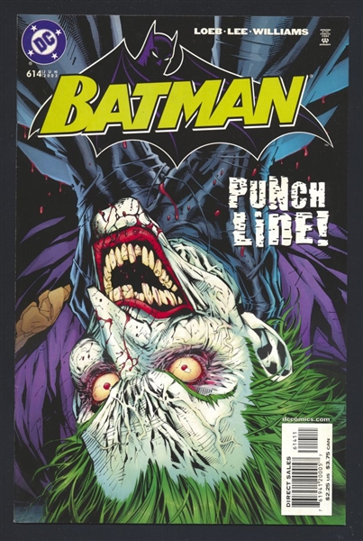 Batman #614 VF/NM Jim Lee Hush p7 2003 DC Comic Book