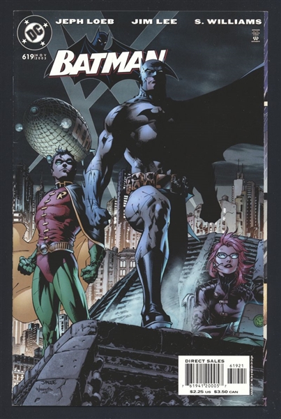 Batman #619 VF Jim Lee Hush p12 2003 DC Comic Book