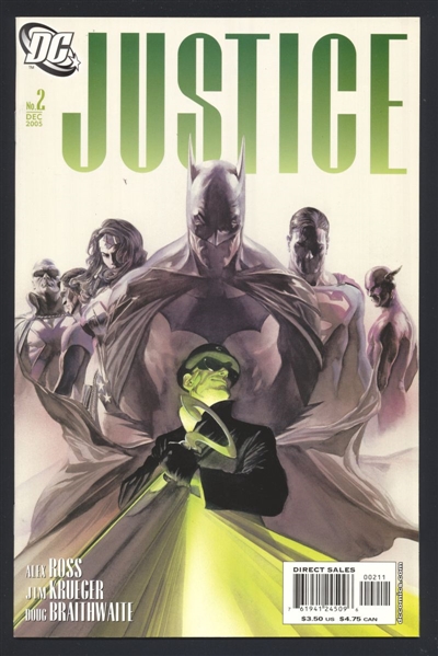 Justice #2 VF/NM Alex Ross 2005 DC Comic Book