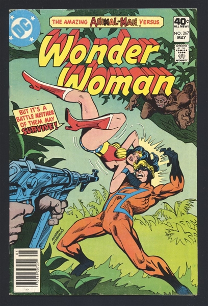 Wonder Woman (V1) #267 VG Origin Animal Man 1980 DC Comic Book