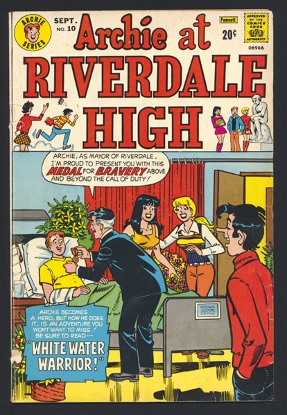 Archie at Riverdale High #10 VG 1973 Fawcett Comic Book