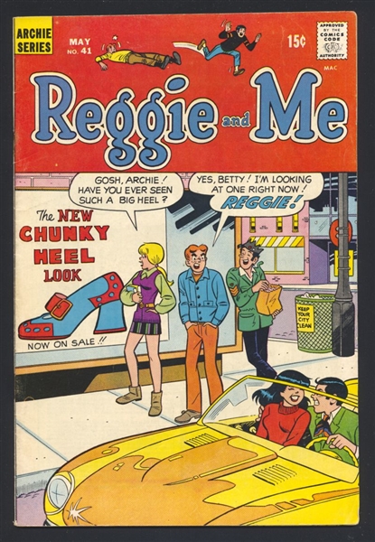 Reggie and Me #41 FN 1970 Archie Comic Book