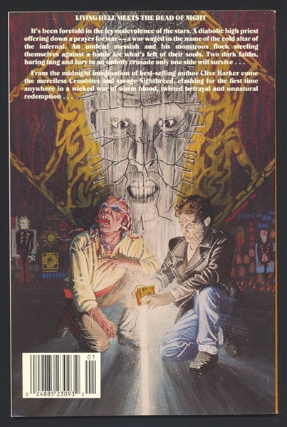 Hellraiser Nightbreed—Jihad V1 TPB VF Clive Barker 2012 Epic Comic Book