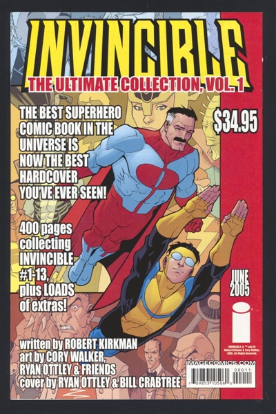 Invincible #0 NM Origin Issue 2005 Image Comic Book