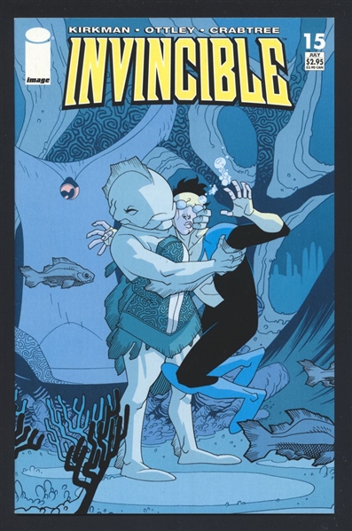 Invincible #15 NM 1st Aquarus 2004 Image Comic Book