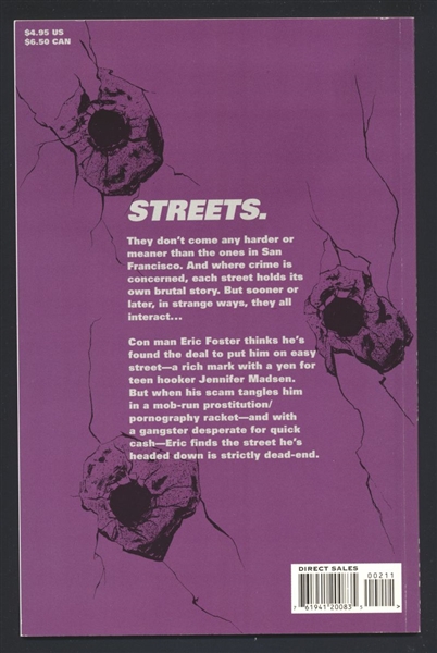Streets #2 VF 1986 DC Comic Book