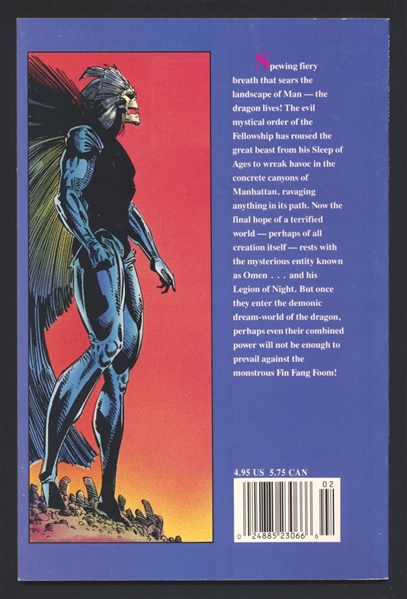 The Legion of Night #2 VF Whilce Portacio 1991 Marvel Comic Book