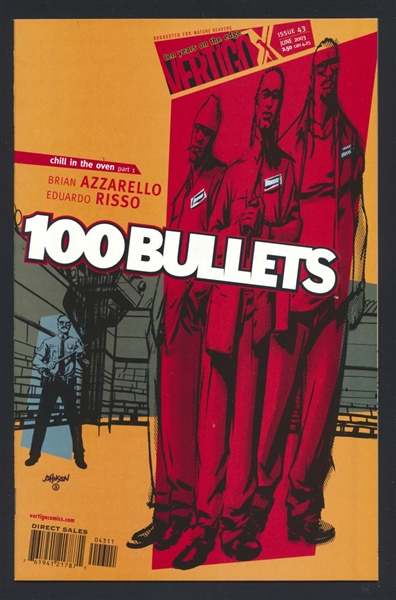 100 Bullets #43 NM Chill in the Oven p1 2003 DC (Vertigo) Comic Book