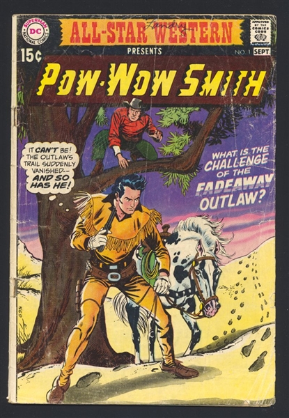 All-Star Western (V2) #1 FR 1970 DC Comic Book