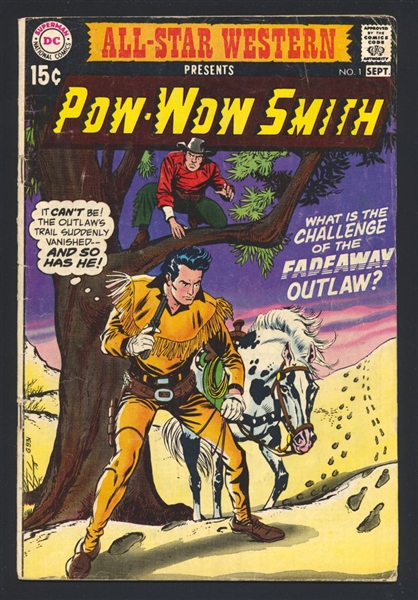 All-Star Western (V2) #1 G 1970 DC Comic Book