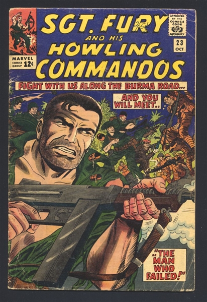 Sgt. Fury #23 GVG 1965 Marvel Comic Book