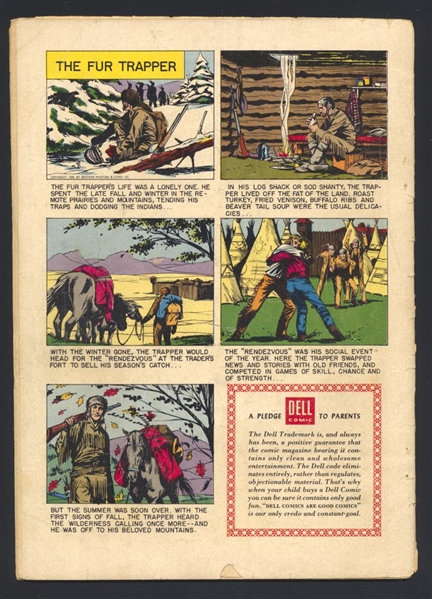 Gunsmoke #8 FR Photo Cover 1958 Dell Comic Book
