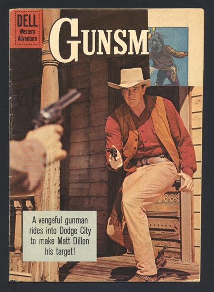 Gunsmoke #20 FR Photo Cover 1960 Dell Comic Book