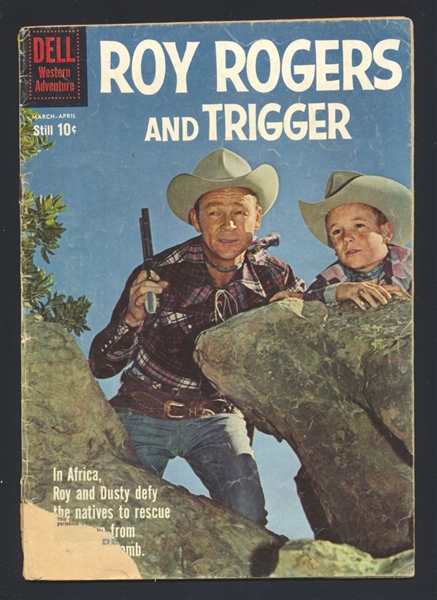 Roy Rogers Comics #136 FR And Trigger 1960 Dell Comic Book