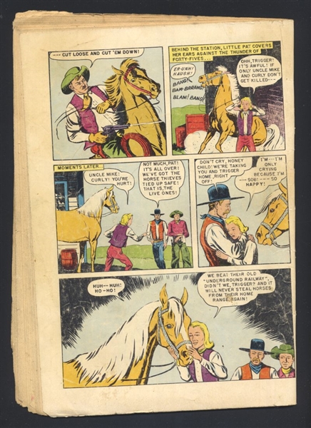 Roy Rogers' Trigger #3 G 1951 Dell Comic Book