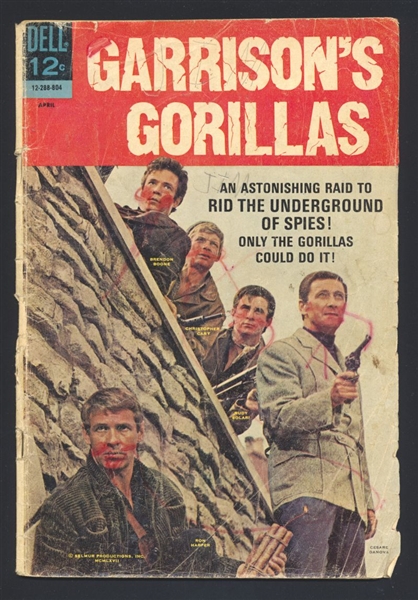 Garrison's Gorillas #2 G 1968 Dell Comic Book