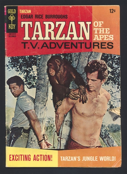 Tarzan #162 G Photo Cover 1966 Gold Key Comic Book