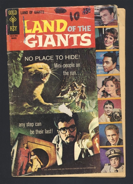 Land of the Giants #3 FR 1969 Gold Key Comic Book