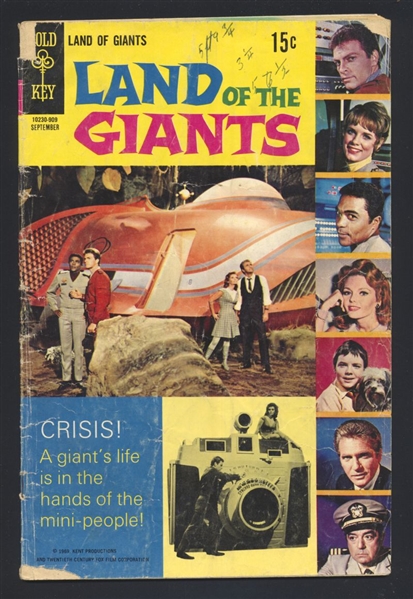 Land of the Giants #5 FR 1969 Gold Key Comic Book