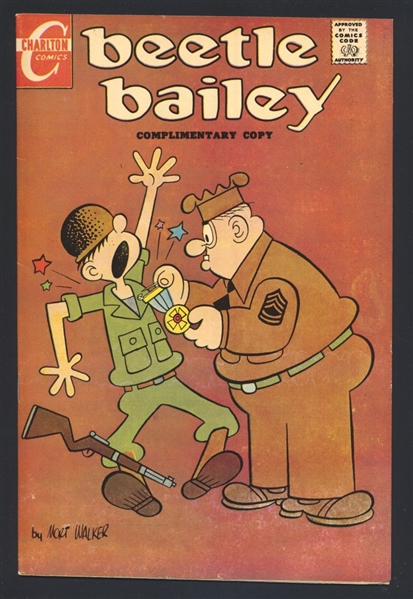 Beetle Bailey (V1) #33/A FVF Cerebral Palsy Complimentary Copy Variant 1970