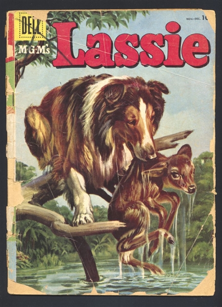 Lassie #31 FR 1956 Dell Comic Book