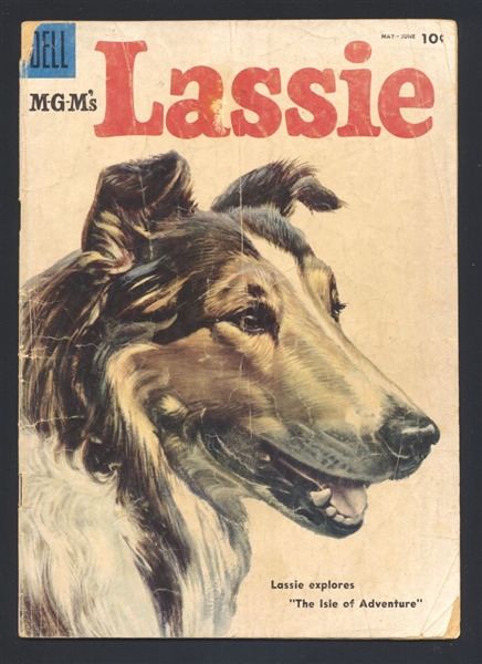 Lassie #22 G 1955 Dell Comic Book