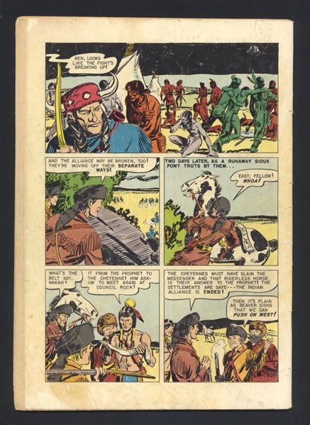 Ben Bowie and His Mountain Men #7 G 1956 Dell Comic Book