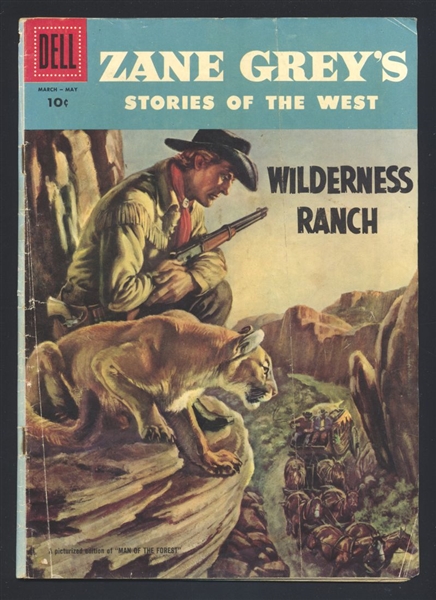 Zane Grey's Stories of the West #33 GVG 1957 Dell Comic Book