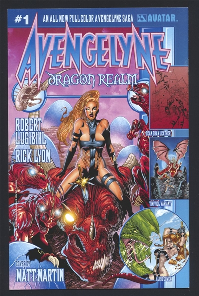 Coven: Spellcaster #1/B VG Dave Finch Variant 2001 Avatar Comic Book
