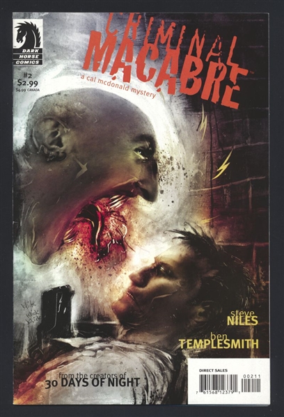Criminal Macabre: A Cal McDonald Mystery #2 VF Ben Templesmith 2003 Dark Horse