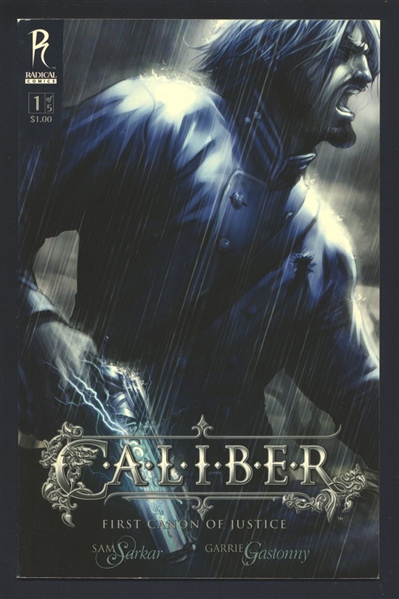 Caliber #1/B NM Artgerm Cover First Canon of Justice 2008 Radical Comic Book
