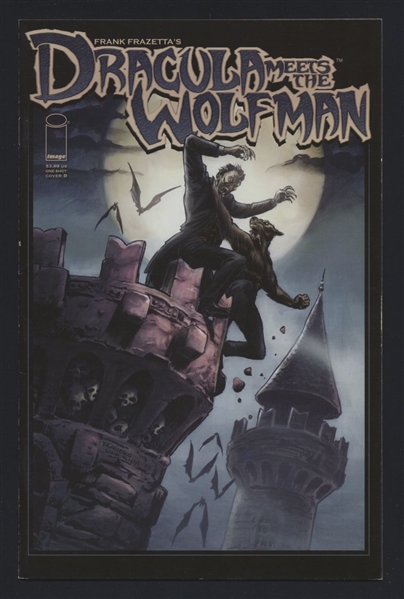 Dracula Meets the Wolfman #1/B VF Francavilla Cover 2008 Image Comic Book