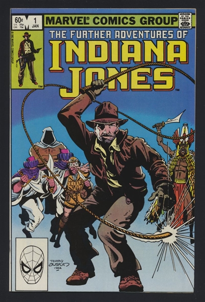 The Further Adventures of Indiana Jones #1 NM John Byrne 1983 Marvel Comic Book