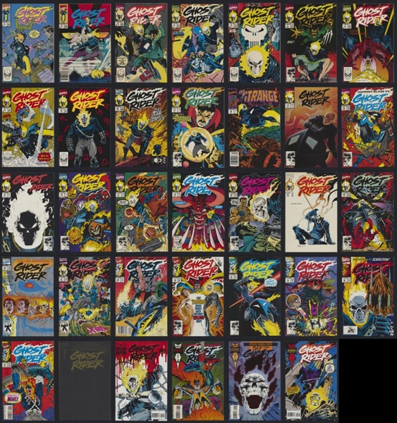 Ghost Rider (V2) RUN #2-52 VF/NM (34 Issues) 1990 Marvel Comic Book