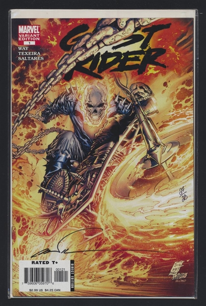 Ghost Rider (7th Series) 1 Dynamic Forces Silvestri Signed Variant #27/28 SCARCE