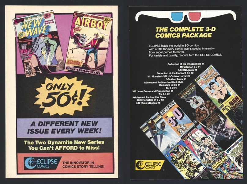 Whodunnit? RUN #1-2 NM 1986 Eclipse Comic Book