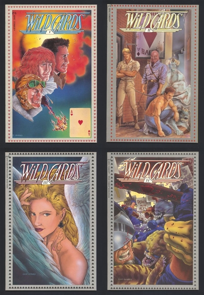 Wildcards SET #1-4 NM J.R.R. Martin Adaptation 1990 Epic Comic Book