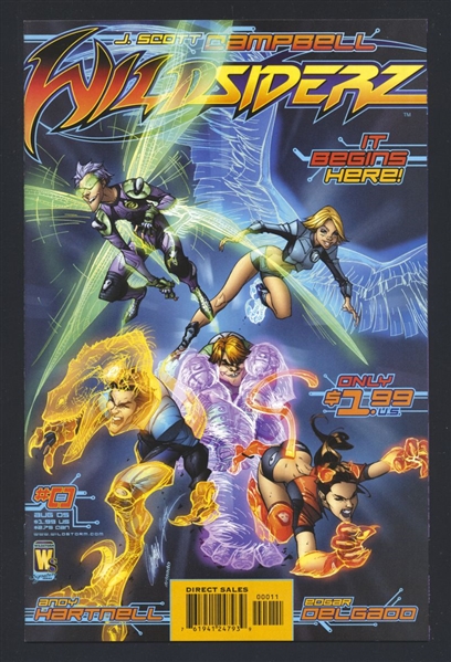 Wildsiderz #0 NM J. Scott Campbell 2005 WildStorm Comic Book