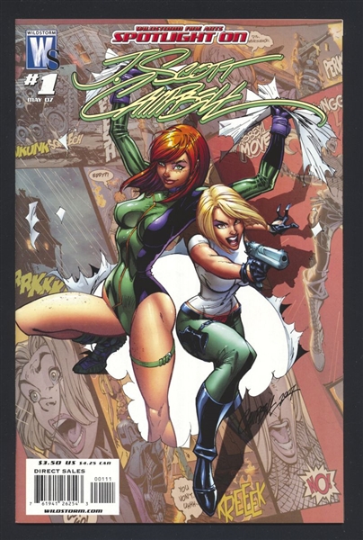 Wildstorm Fine Arts: Spotlight on J. Scott Campbell #1 NM 2007 WildStorm