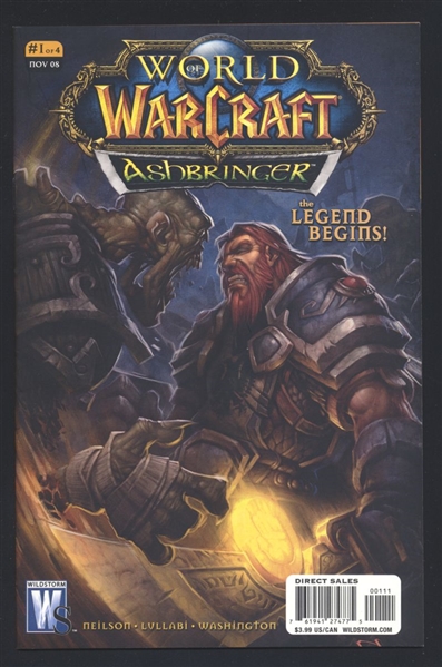 World of Warcraft: Ashbringer #1 NM 2008 WildStorm Comic Book