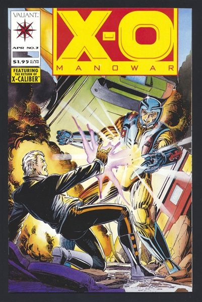 X-O Manowar #3 VF/NM 1992 Valiant Comic Book