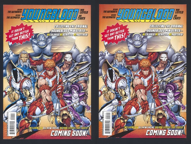 Youngblood (V4) #2/B NM Rob Liefeld Cover 2008 Image Comic Book